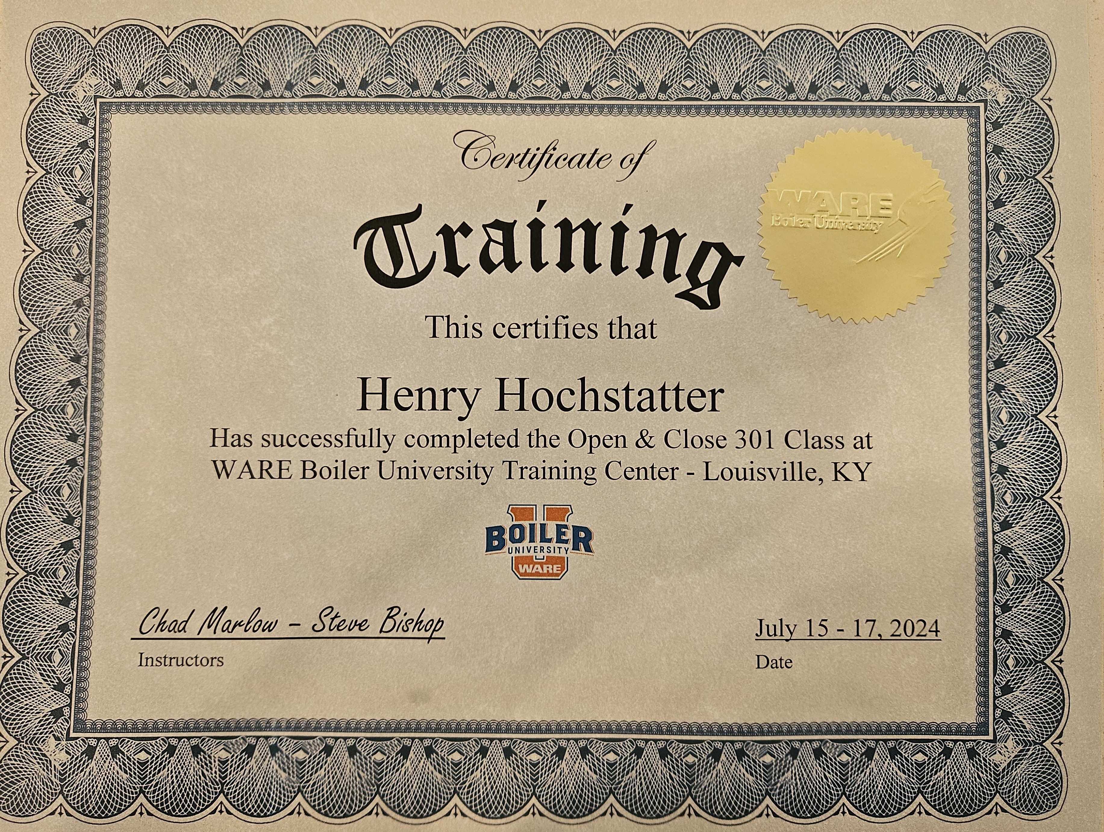 Jackson Park Hospital Boilers